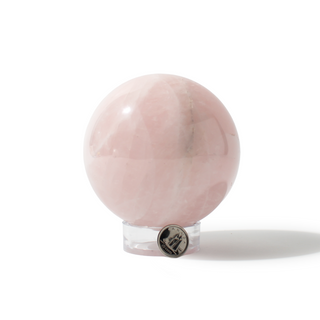 Rose Quartz Sphere Unique #59 - 3 1/2" from Stonebridge Imports
