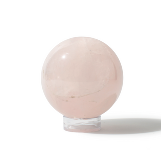 Rose Quartz Sphere Unique #61 - 4" from Stonebridge Imports