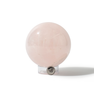 Rose Quartz Sphere Unique #61 - 4" from Stonebridge Imports