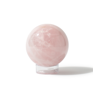 Rose Quartz Sphere Unique #67 - 3 1/4" from Stonebridge Imports