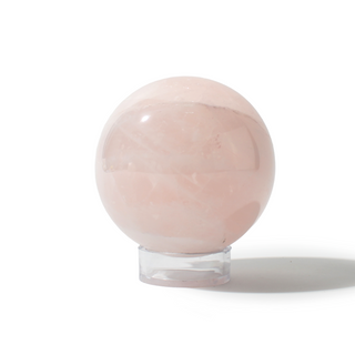 Rose Quartz Sphere Unique #72 - 3 3/8" from Stonebridge Imports