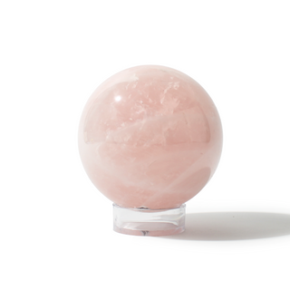 Rose Quartz Sphere Unique #73 - 3 1/2" from Stonebridge Imports