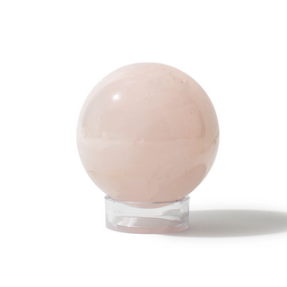 Rose Quartz Sphere Unique #76 - 3" from Stonebridge Imports