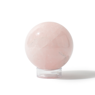 Rose Quartz Sphere Unique #88 - 3 3/8" from Stonebridge Imports