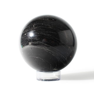 Tourmaline with Hematite Sphere Unique #5 - 4 1/4" from Stonebridge Imports