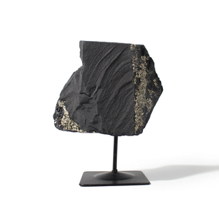 Pyrite on Basalt Specimen on Stand #4 from Stonebridge Imports