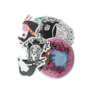 Mystical Stickers - Pack of 50 Crystal Ball from Stonebridge Imports