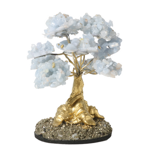 Angelite Gemstone Tree - 2 1/4"    from Stonebridge Imports