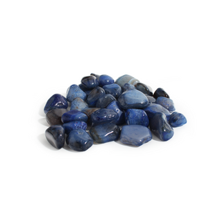 Agate Blue Tumbled Stones (Enhanced) Medium from Stonebridge Imports