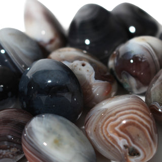 Botswana Agate E Tumbled Stones from Stonebridge Imports