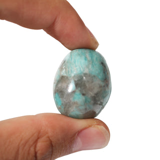 Amazonite with Smoky Quartz Tumbled Stones from Stonebridge Imports