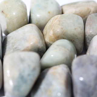 Aquamarine Tumbled Stones - India from Stonebridge Imports