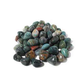 Indian Bloodstone Tumbled Stones Small from Stonebridge Imports