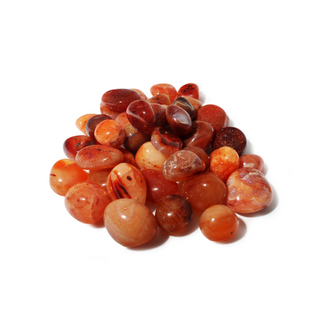 Banded Carnelian Tumbled Stones Medium from Stonebridge Imports