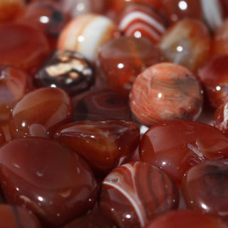 Red Carnelian Tumbled Stones from Stonebridge Imports