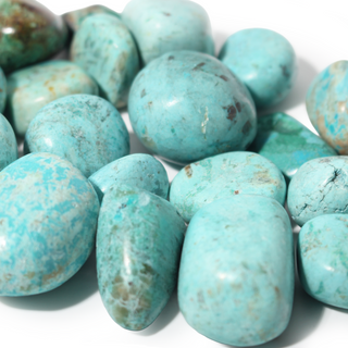 Chrysocolla Light A Tumbled Stones - Peru from Stonebridge Imports