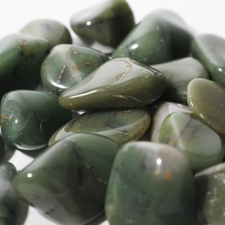 Green Chalcedony Tumbled Stones from Stonebridge Imports