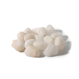 White Quartz Tumbled Stones - Brazil Large   from Stonebridge Imports