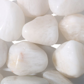 White Quartz Tumbled Stones - Brazil    from Stonebridge Imports