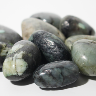 Emerald B Tumbled Stones from Stonebridge Imports