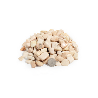 Cream Feldspar Tumbled Stones
