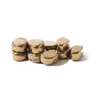 Gold Magnetic Hematite Polished - Pack Of 10    from Stonebridge Imports