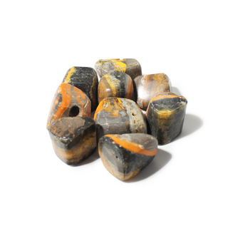 Bumble Bee Jasper Tumbled Stones Large from Stonebridge Imports