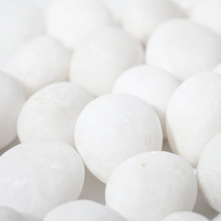 White Jade Tumbled Stones from Stonebridge Imports