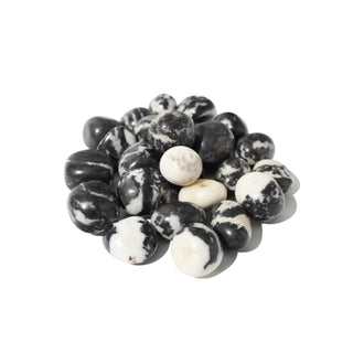 Zebra Jasper Tumbled Stones Large from Stonebridge Imports