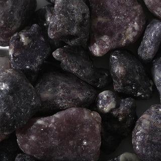 Lepidolite Semi-Polished Tumbled Stones    from Stonebridge Imports