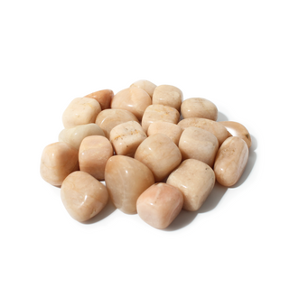 Cream Moonstone Tumbled Stones Large from Stonebridge Imports