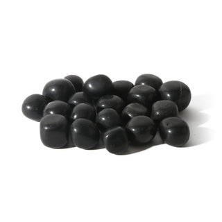 Black Obsidian Tumbled Stones - India Medium   from Stonebridge Imports
