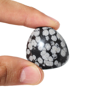 Obsidian Snowflake Tumbled Stones from Stonebridge Imports