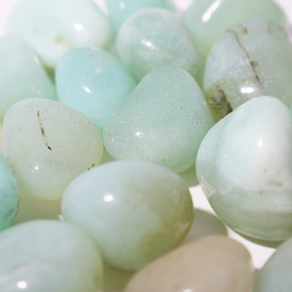 Aqua Onyx Tumbled Stones (Enhanced) from Stonebridge Imports