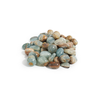 Blue Onyx A Tumbled Stones