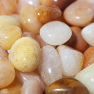 Golden Quartz Tumbled Stones from Stonebridge Imports