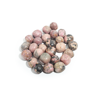 Rhodonite Dark Tumbled Stones from Stonebridge Imports