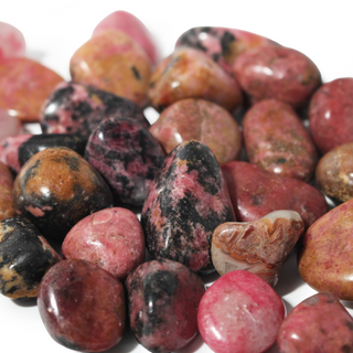 Rhodonite Light Tumbled Stones from Stonebridge Imports