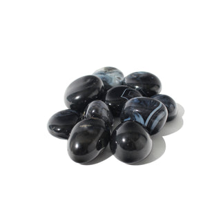 Black Sardonyx Tumbled Stones Large from Stonebridge Imports