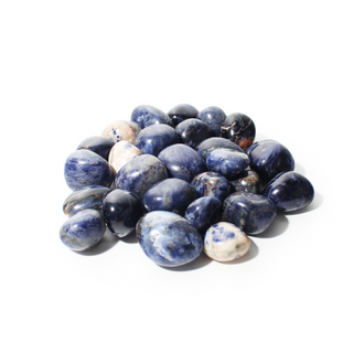 Sodalite B Tumbled Stones - India from Stonebridge Imports