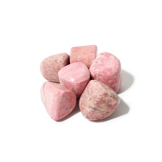 Pink Thulite Tumbled Stones Large from Stonebridge Imports