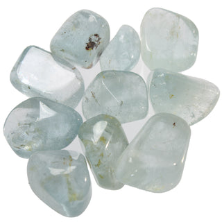 Topaz Blue A Tumbled Stones Sm - 50g - 3/4'' to 1''    from Stonebridge Imports