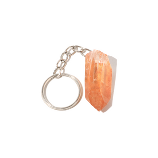 Keychain - Tangerine Quartz Point    from Stonebridge Imports