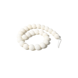 Tridacna Bead Strand 7" - 8mm from Stonebridge Imports