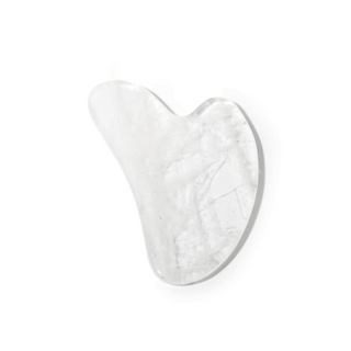Clear Quartz Gua Sha Board Facial Tool from Stonebridge Imports