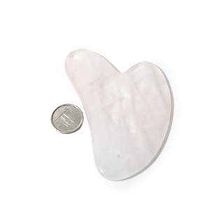 Clear Quartz Gua Sha Board Facial Tool from Stonebridge Imports