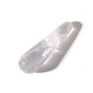 Clear Quartz A Rounded Massage Wand - Small #2 - 2 1/2" to 3 1/2"    from Stonebridge Imports