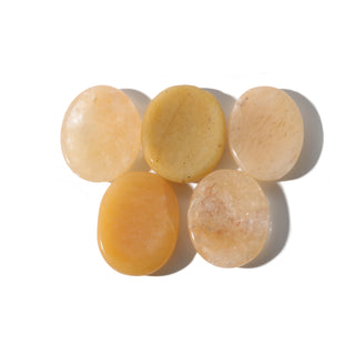 Golden Quartz Worry Stone - Pack of 5    from Stonebridge Imports