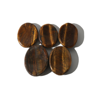 Tiger's Eye Worry Stone  - Pack of 5    from Stonebridge Imports