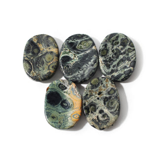 Jasper Kambaba Worry Stone - Pack of 5 from Stonebridge Imports